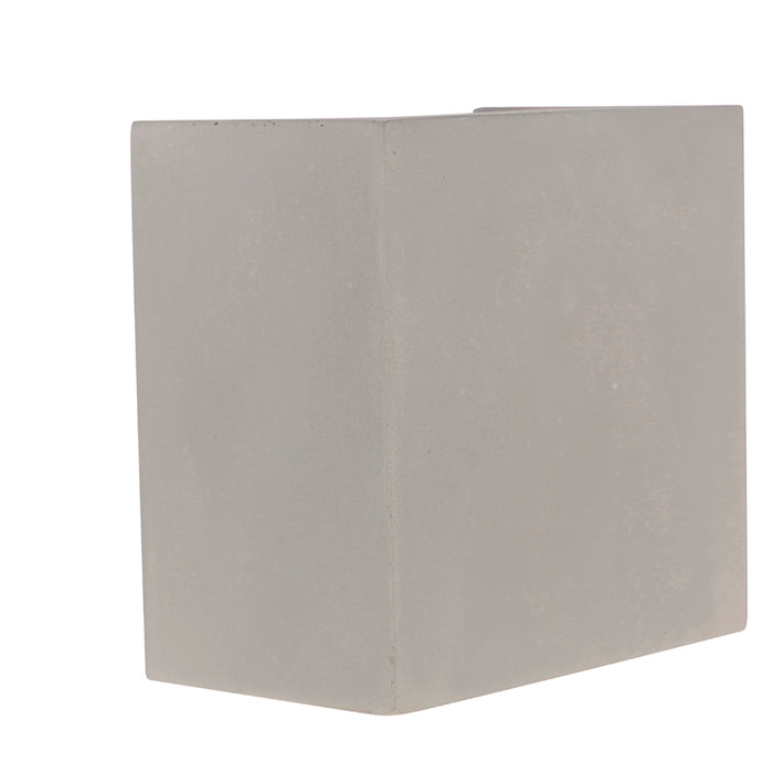 QAZQA Industriële wandlamp beton met lichteffect - Meave