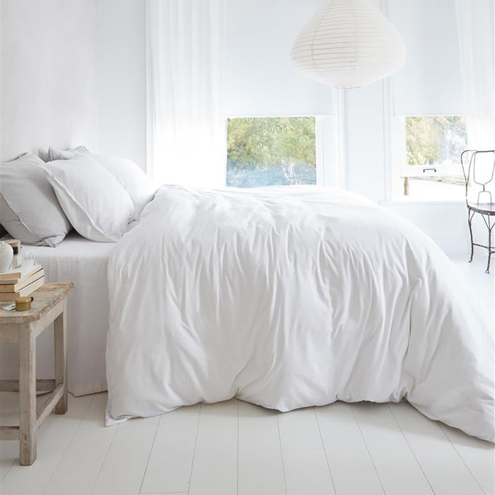 vtwonen Comfy Dekbedovertrek 200 x 200/220 cm - Wit