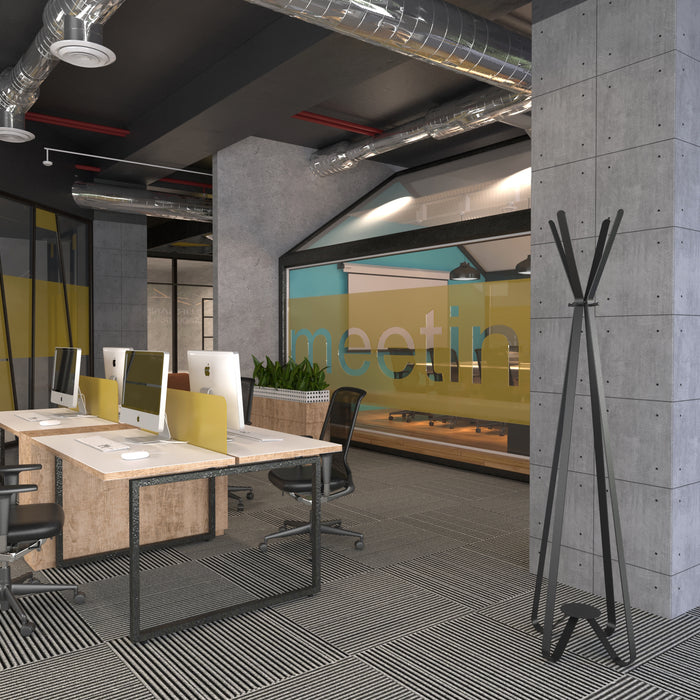 Gorillz Modi Industriële Kapstok Staand - Zwart