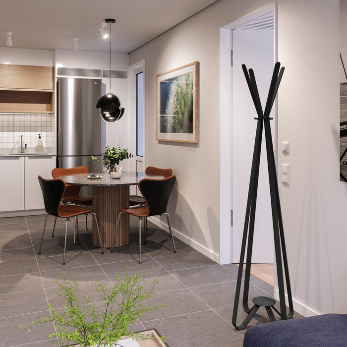 Gorillz Modi Industriële Kapstok Staand - Zwart