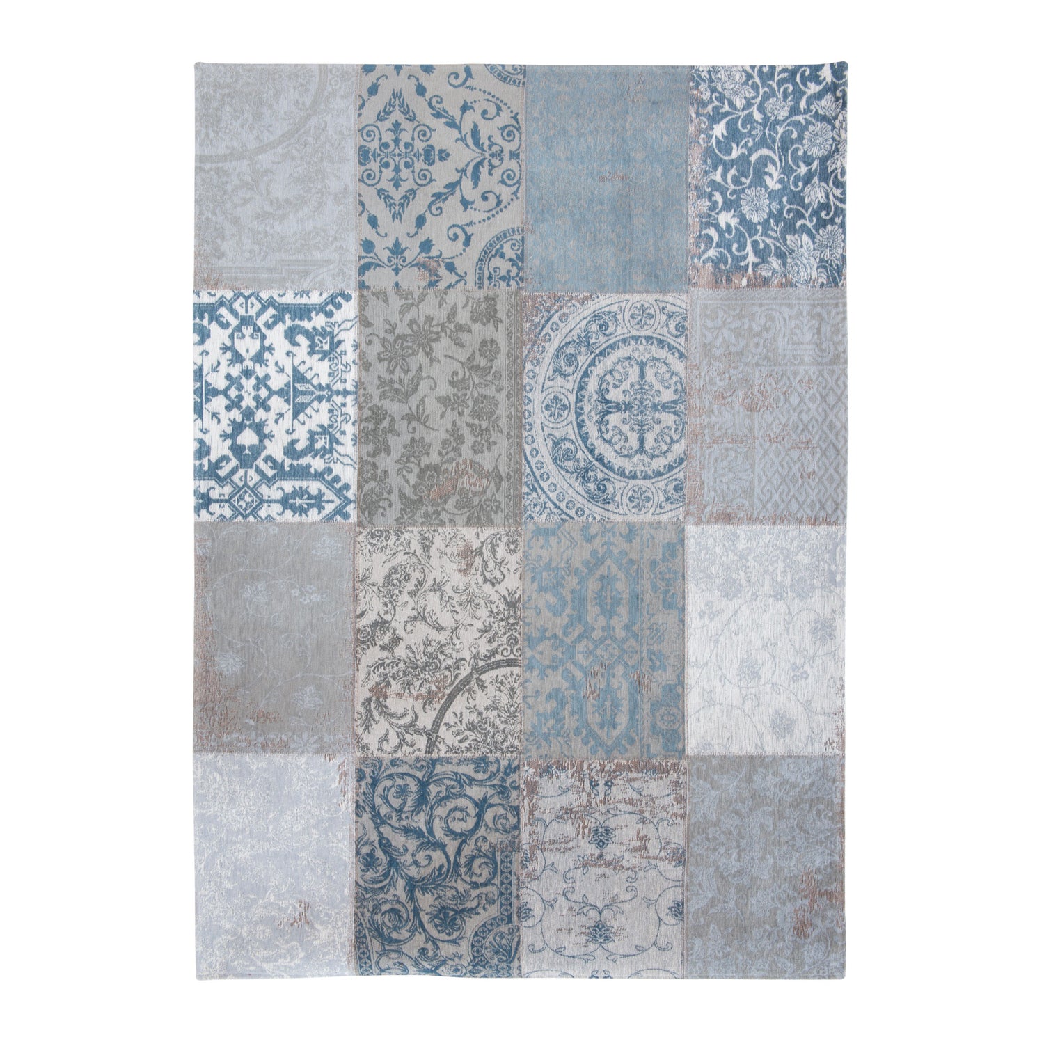 Louis de Poortere Vintage Bruges Blue 8981 Vloerkleed