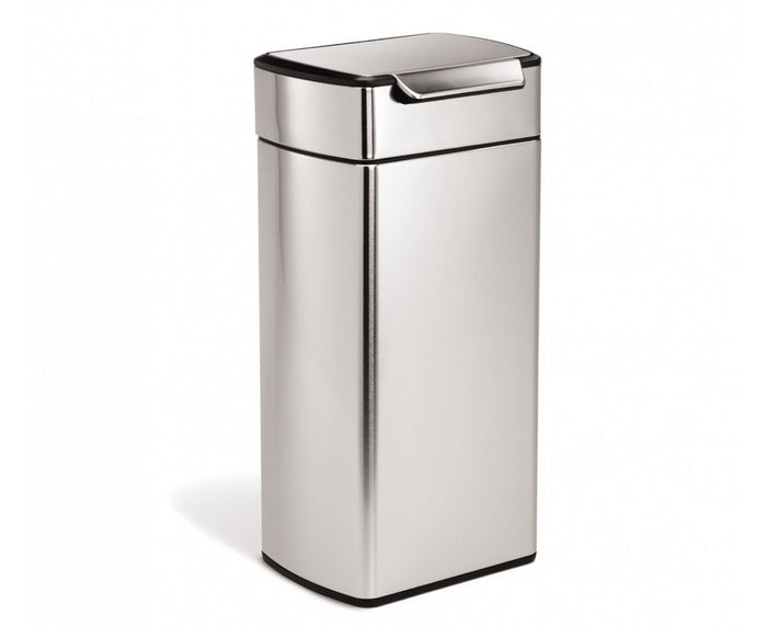 Simplehuman Rectangular Touch-Bar Can 30 Liter