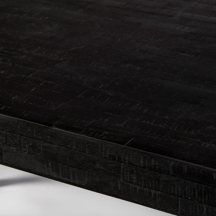 by fonQ  Tygo Eettafel - 200 x 90 cm - Zwart
