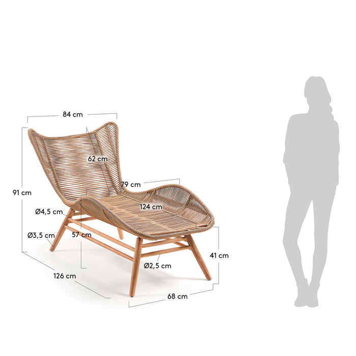 Kave Home Zabel Ligbed