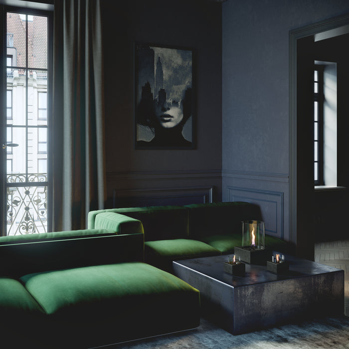 TenderFlame Erica 12 Kandelaar - Zwart