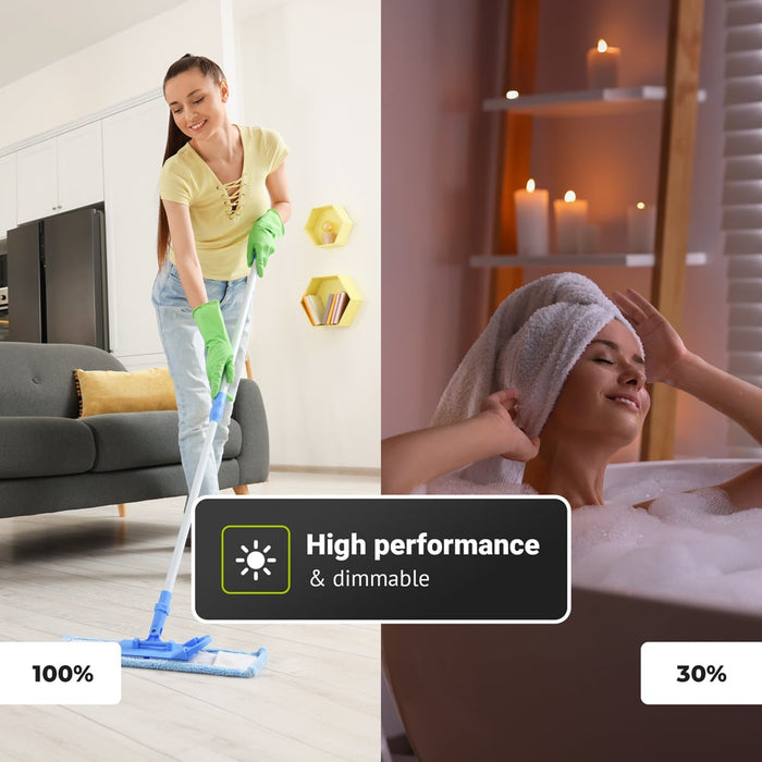 HOFTRONIC  Napels - LED Inbouwspots Badkamer IP65 Wit