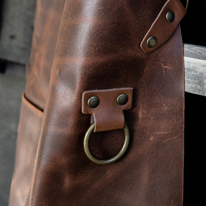 Boska - Mr. Smith Keukenschort Bruin Pocket