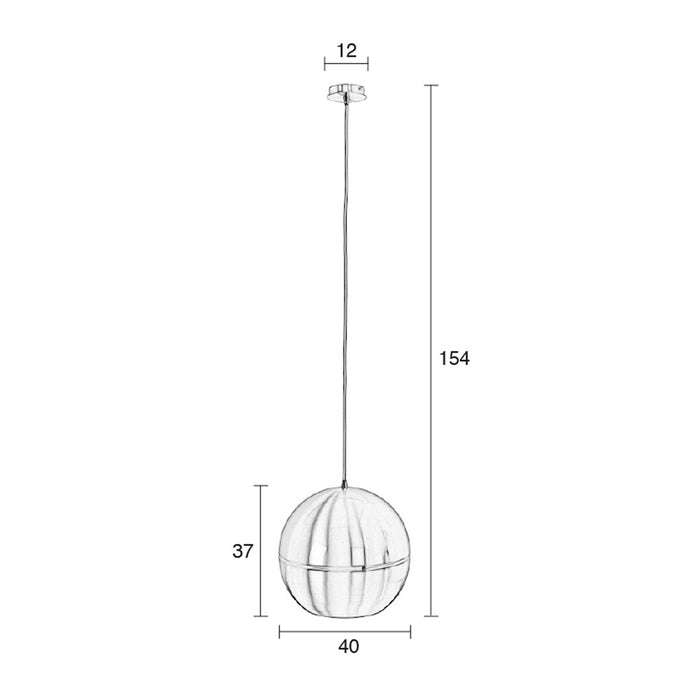 Zuiver Retro '70 Hanglamp Ø 40 cm