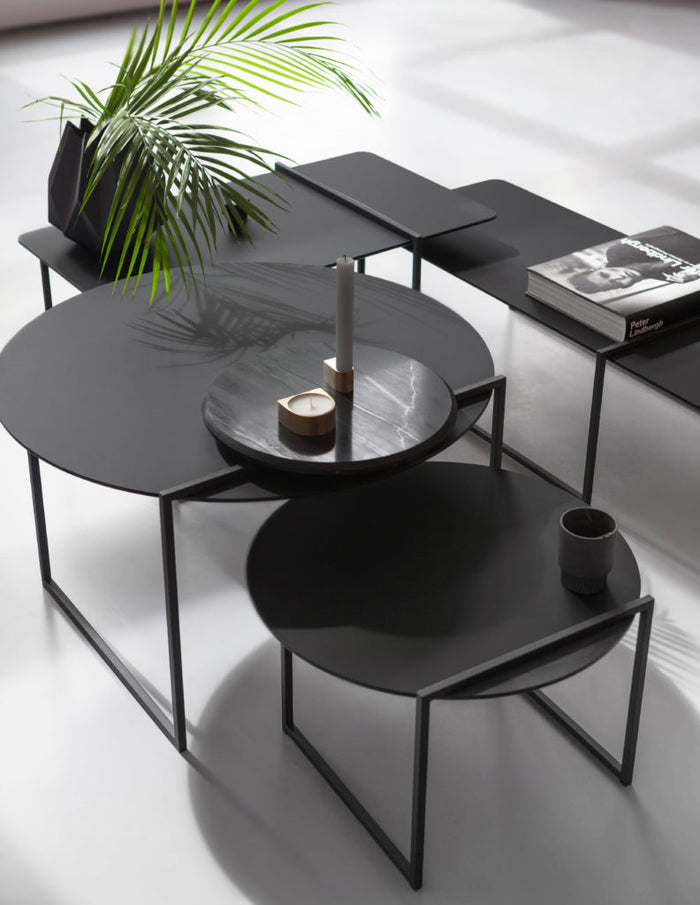 ODESI Stitch marmerlook zwart