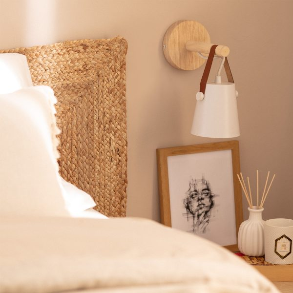 Bussandri Wandlamp scandinavisch - Metaal - Wit