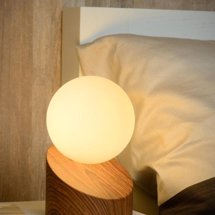 Lucide LEN Tafellamp - Hout
