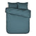 Essenza Minte Dekbedovertrek 240 x 220 cm - Denim