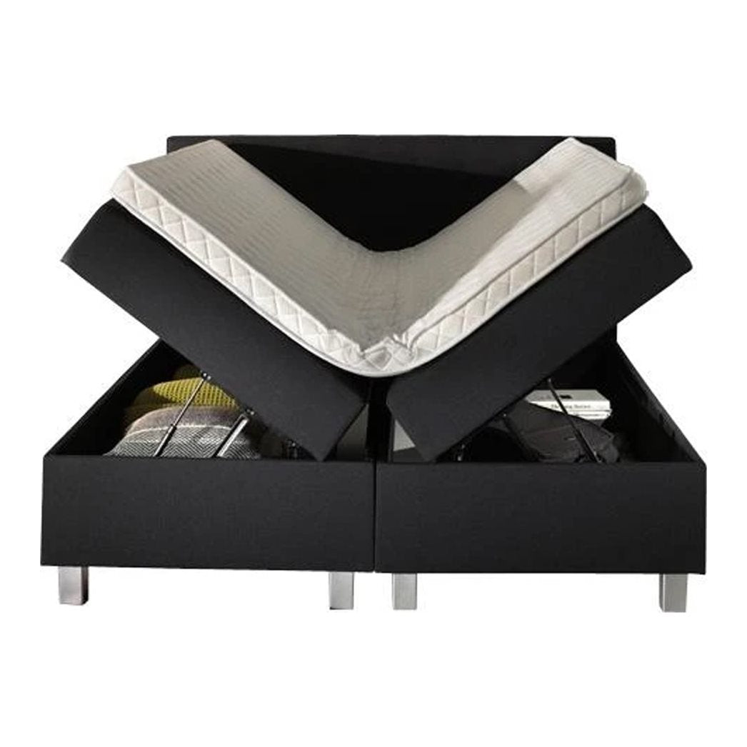 MOOS Lina Boxspring 160 x 200 cm - Antraciet