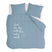 Walra Smile with Love Dekbedovertrek 200 x 220/240 cm - Jeans blauw
