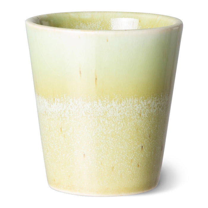 HKliving 70's Ceramics Ristrettokopje 0,1 L - Set van 4 - Calypso