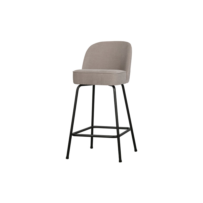 WOOOD Vogue Barkruk H 89 cm - Geweven Stof - Sand