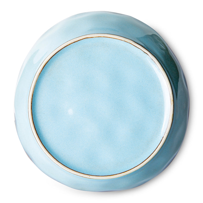 HKliving 70's Diep Bord Ø 19,5 cm - Set van 2 - Lagune