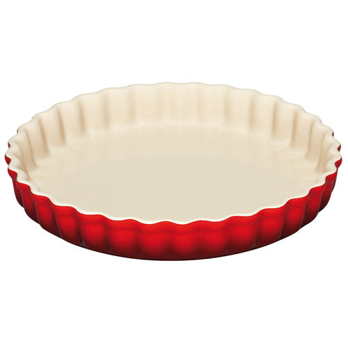 Le Creuset Heritage Taartvorm Ø 28 cm - Kersenrood