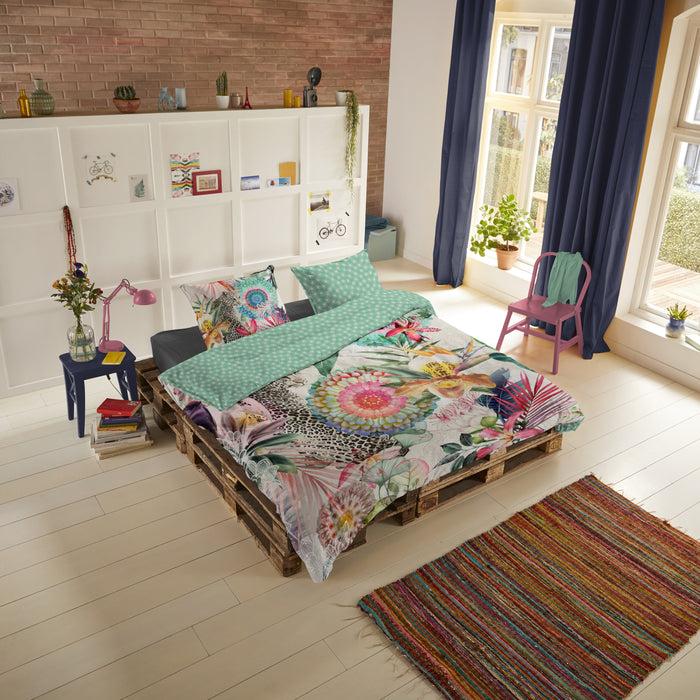 HIP Verda Dekbedovertrek 140 x 220 cm - Multi
