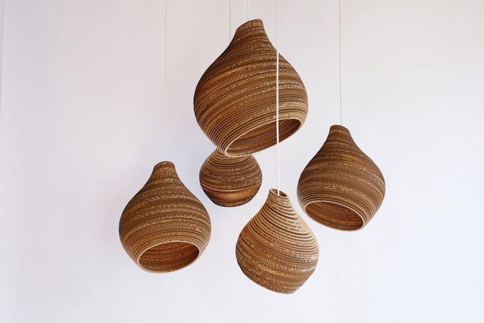 Scraplights Hive 12 hanglamp Ø30 wit