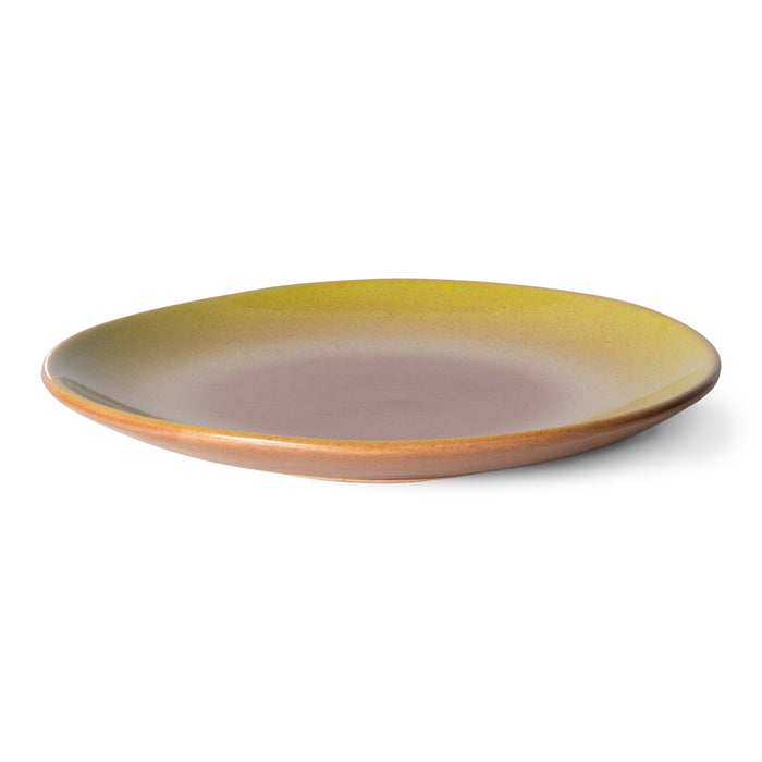 HKliving 70's Dessertbord Ø 17,5 cm - Set van 2 - Eclipse