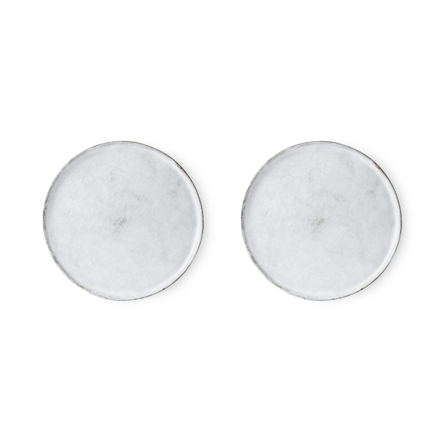 HKliving Bord Set van 2 - Ø 28 cm