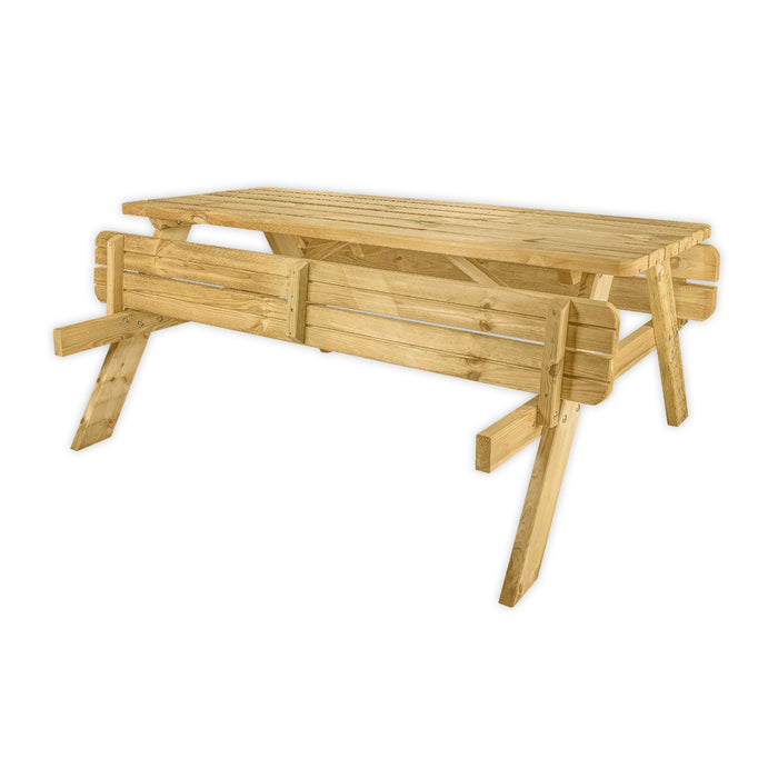 GoedkopePicknicktafel Deluxe 120 Picknicktafel