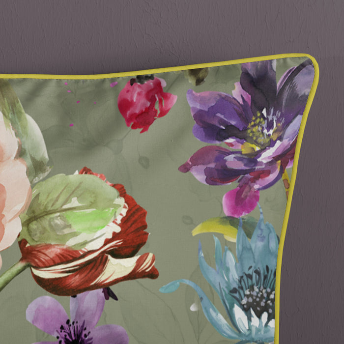 Descano Organic Parma Dekbedovertrek 200 x 220 cm - Olijfgroen