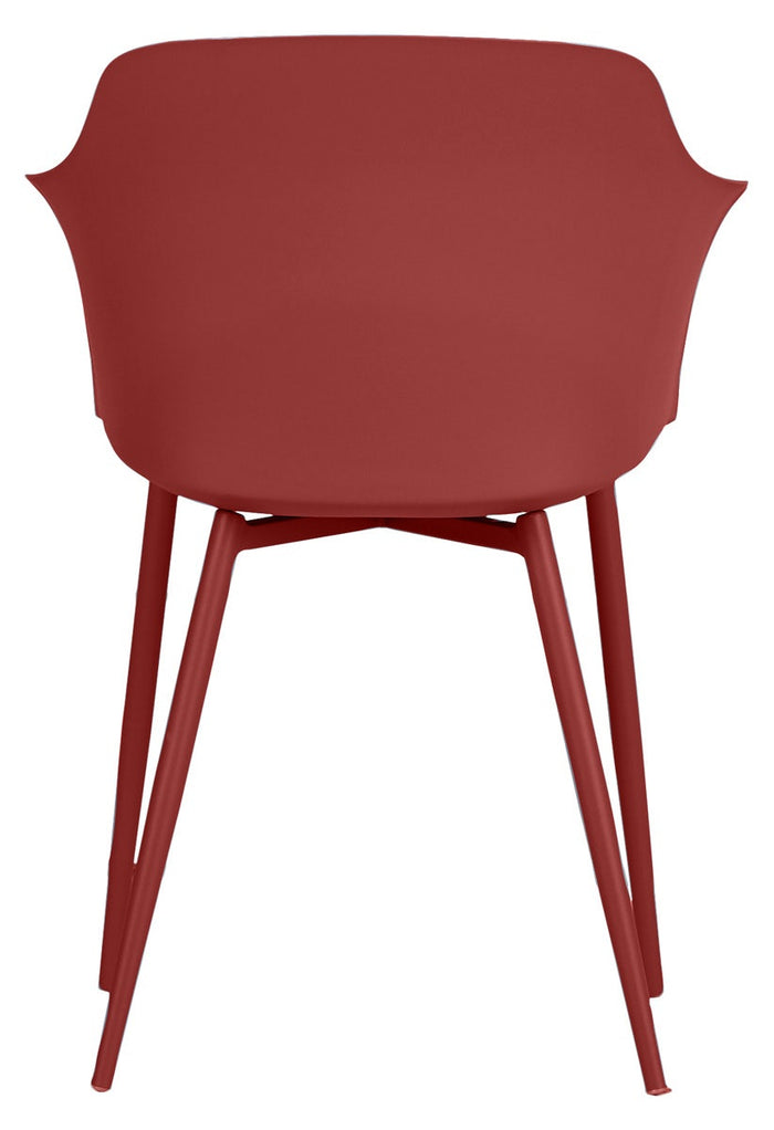 Lisomme Dian kunststof tuinstoel rood