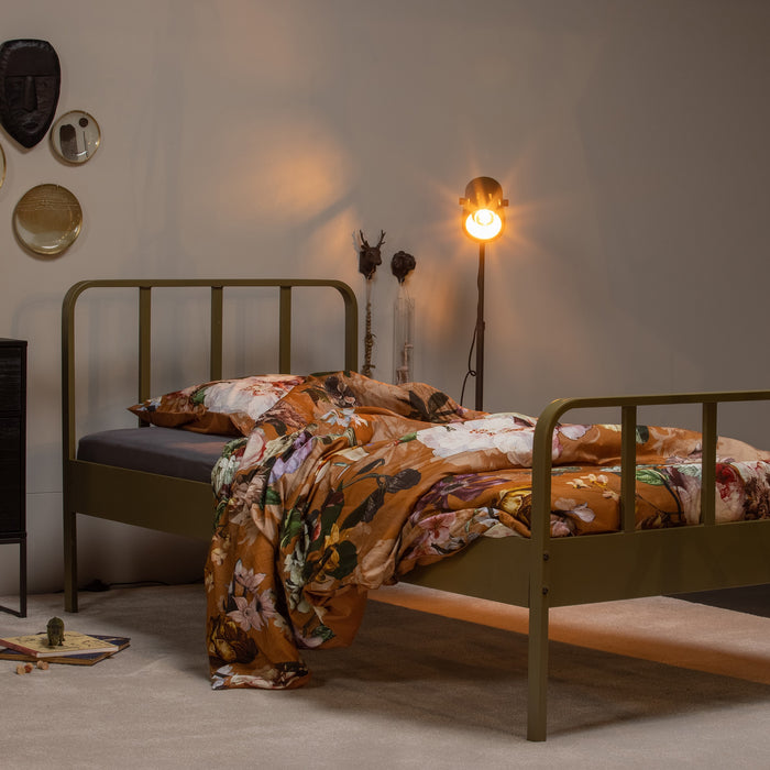 Woood Mees Bed - Army - 90 x 200 cm