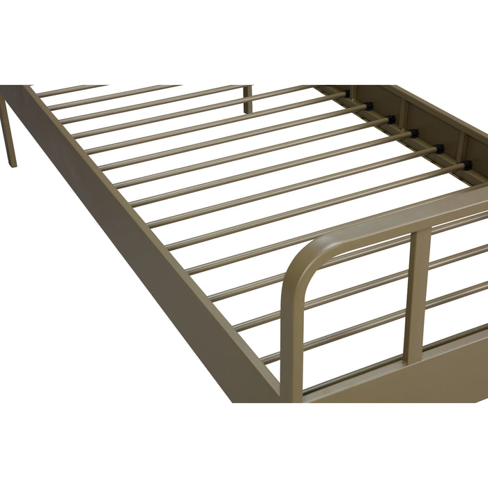 Woood Mees Bed - Army - 90 x 200 cm