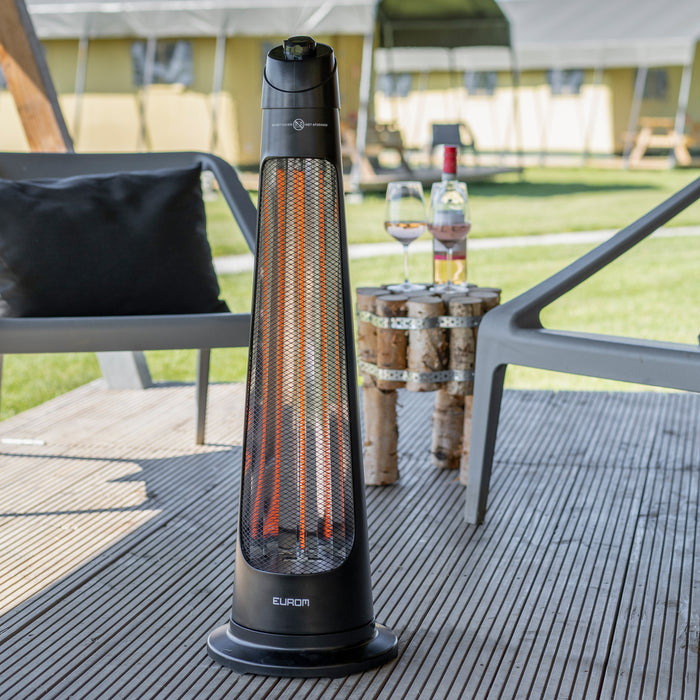 Eurom Q-Time Tower 1200 Elektrische Terrasverwarming