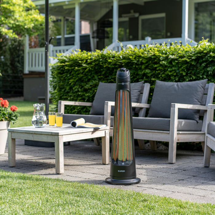 Eurom Q-Time Tower 1200 Elektrische Terrasverwarming