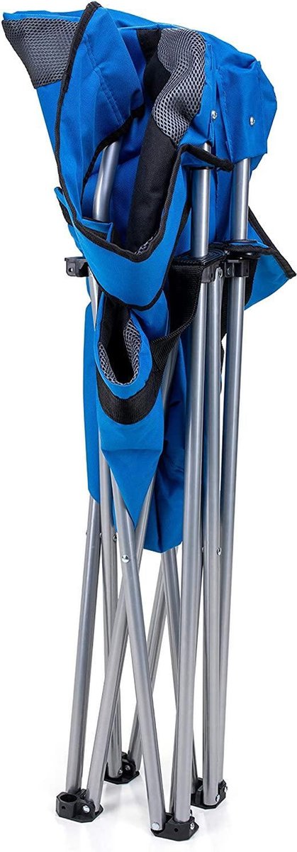 Sens Design Campingstoel - Kampeerstoel - Opvouwbaar - blauw