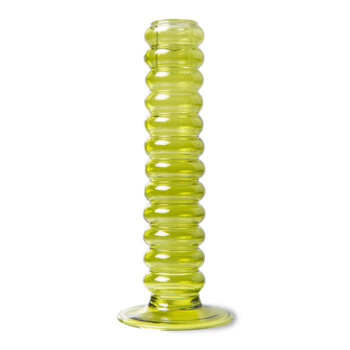 HKliving The Emeralds Kandelaar - Maat L - lime green