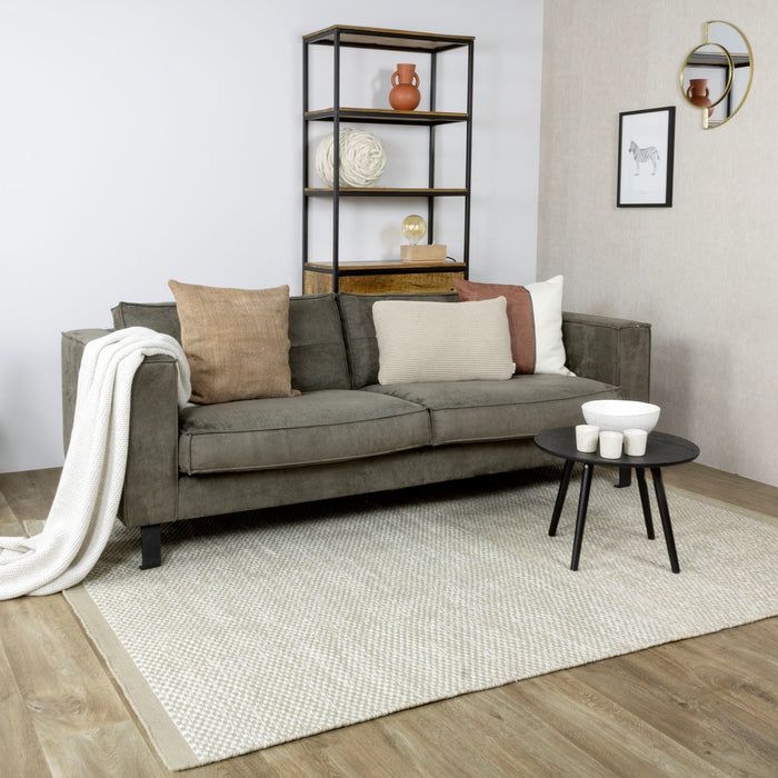 Momo Rugs Vaasa Vloerkleed 230 x 160 cm - Beige/Wit