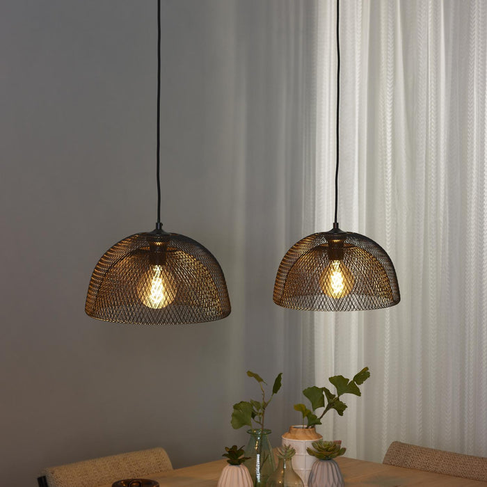 Lucide MESH Hanglamp - Zwart