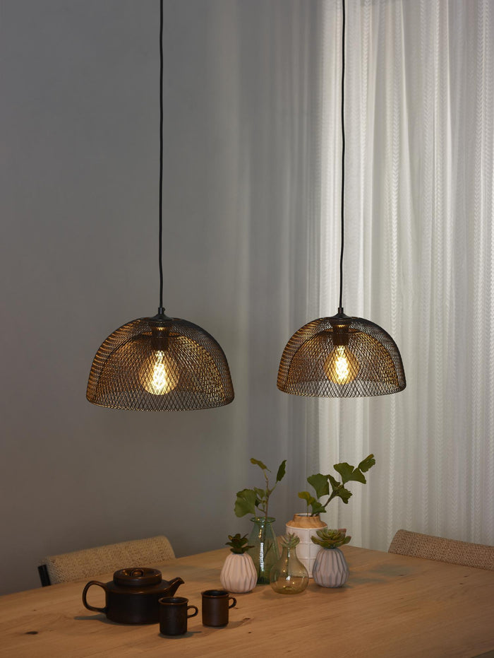 Lucide MESH Hanglamp - Zwart