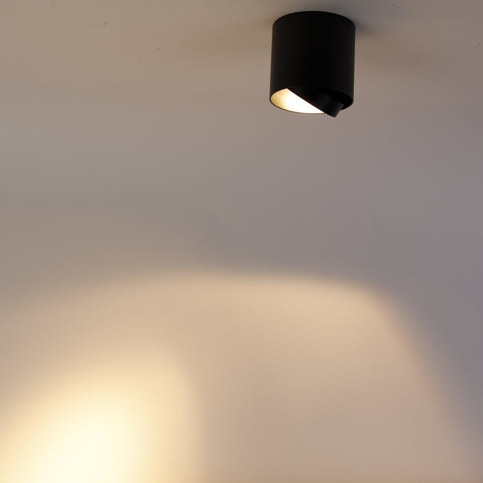 QAZQA Design spot zwart AR111 - Impact