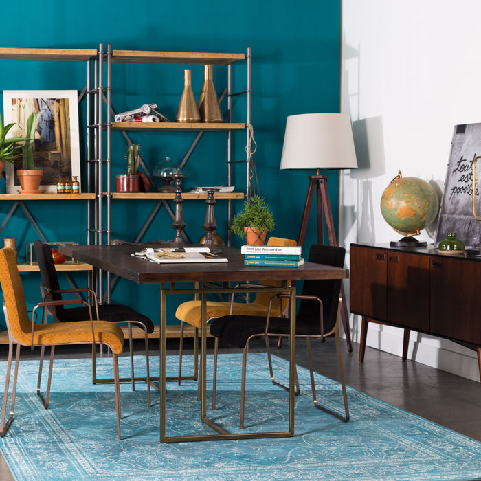 Dutchbone Class Eettafel Visgraat - 220 x 90 cm - Bruin