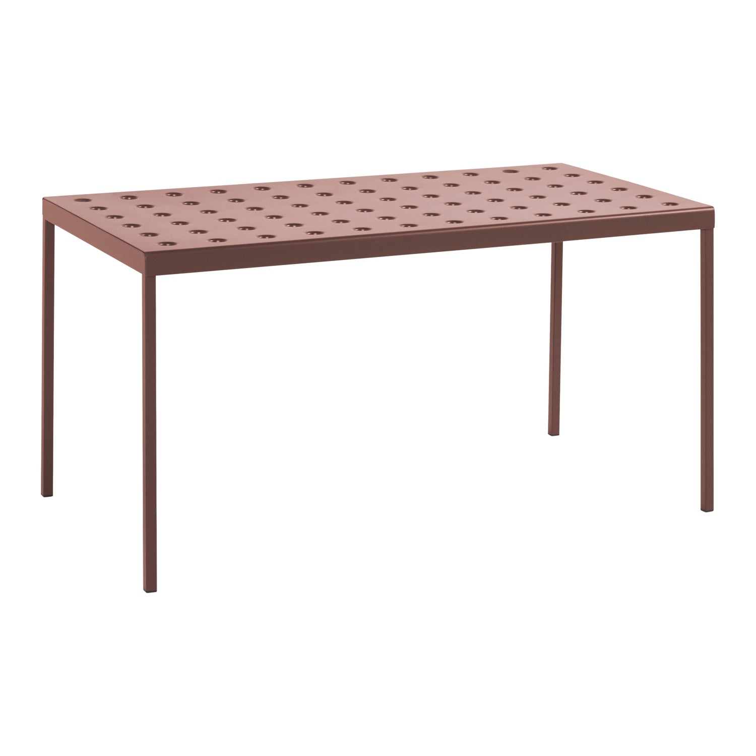 HAY Balcony Eettafel 144 x 76 cm - Iron red