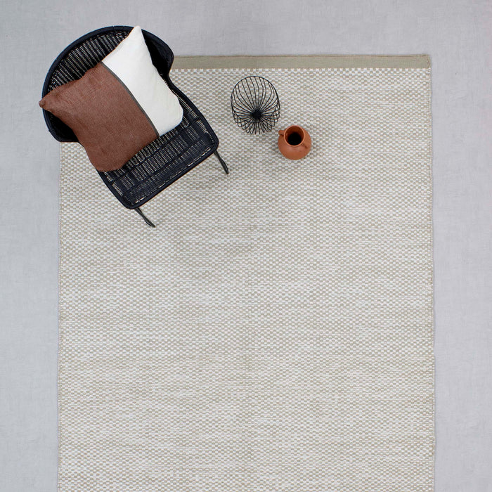 Momo Rugs Vaasa Vloerkleed 300 x 200 cm - Beige/Wit