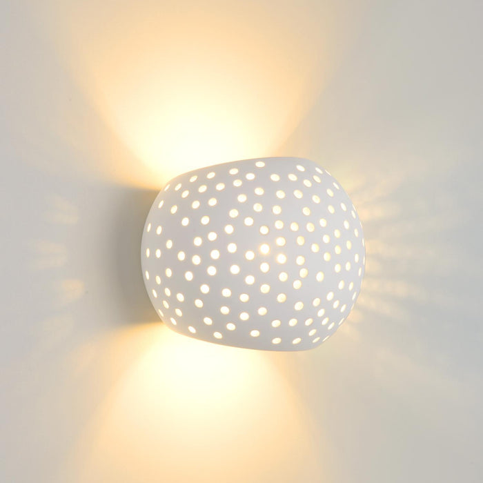 Lucide GIPSY Wandlamp - Wit