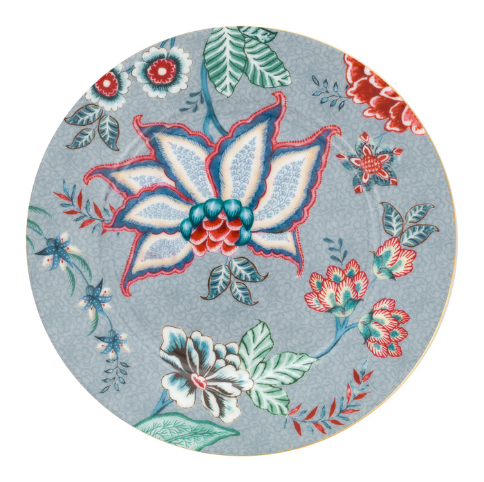 Pip Studio Flower Festival Bord Ø 17 cm - Lichtblauw