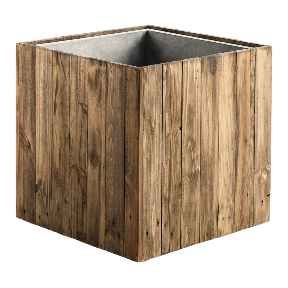 Luca Lifestyle Marrone Cube Bloempot L