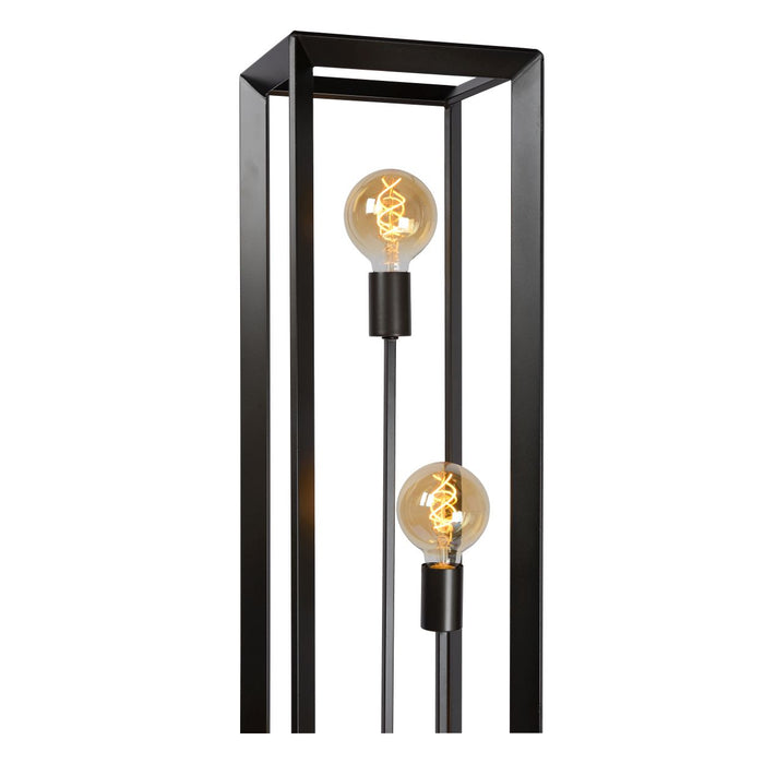 Lucide THOR Vloerlamp 3xE27 - Grijs ijzer
