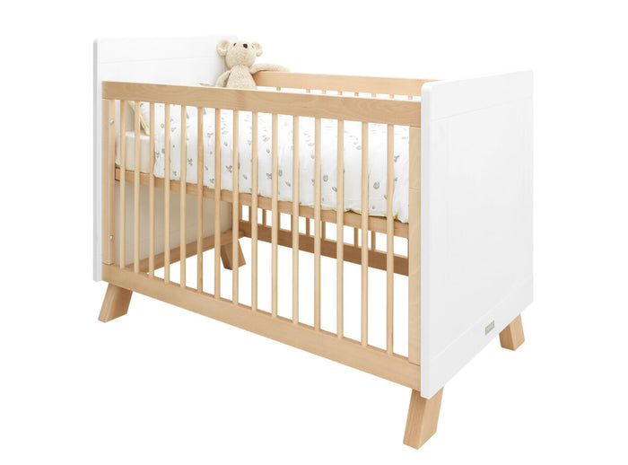 Bopita Lisa bed 60x120 - Wit|Naturel