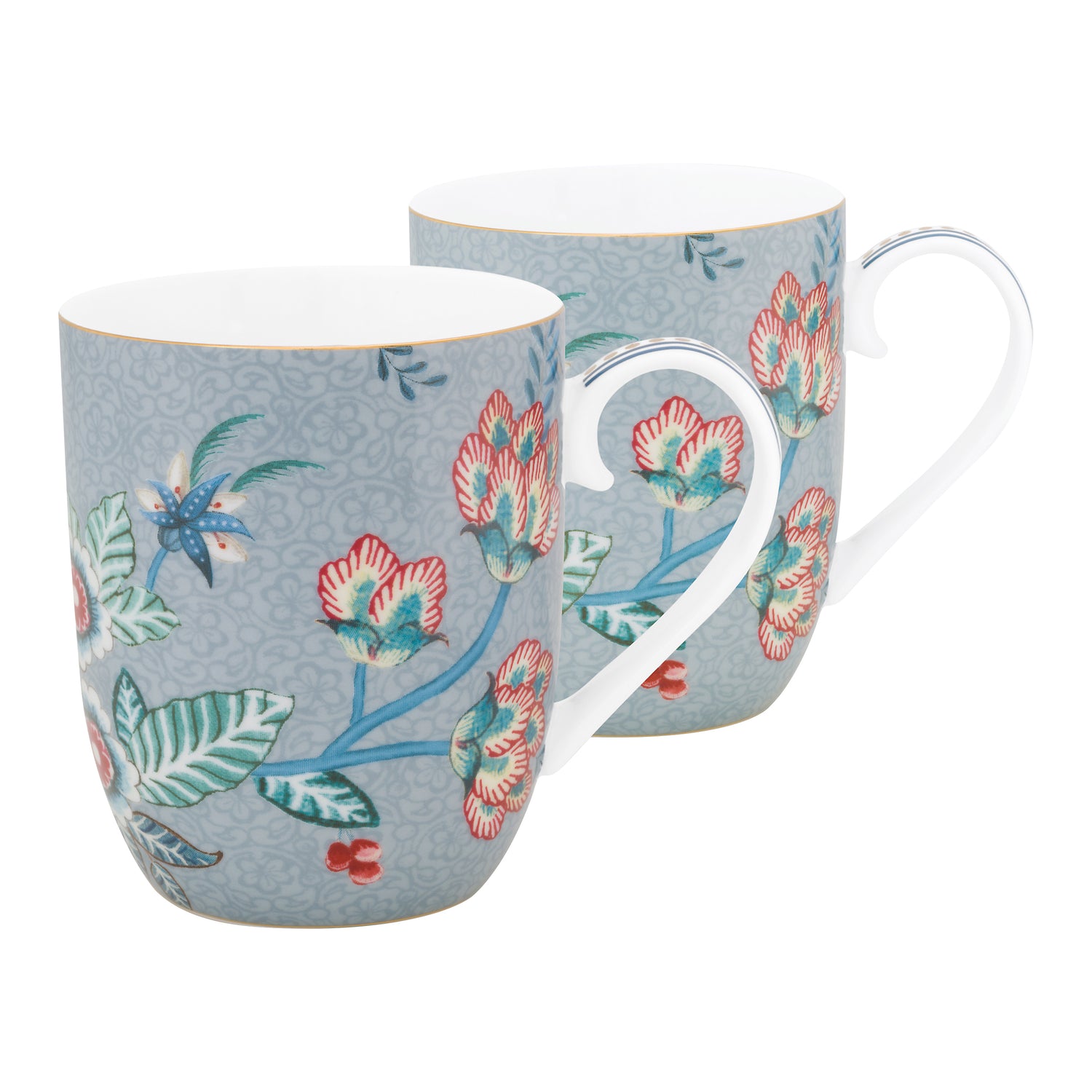 Pip Studio Flower Festival Beker Small - Set van 2