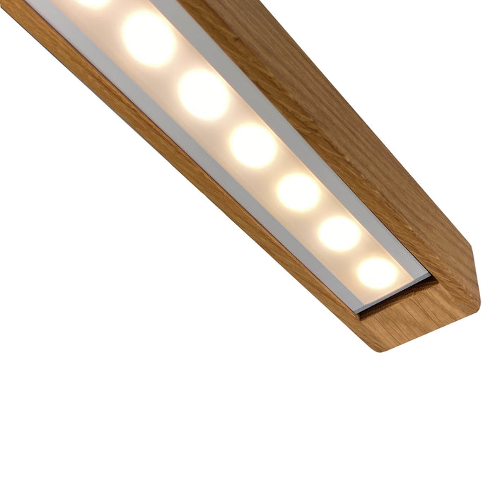 Herzblut Hanglamp Leonora Dim 121 cm eiken