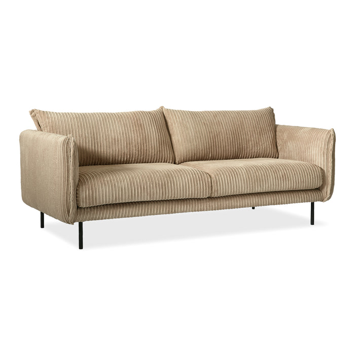 by fonQ Ribbon 3-zitsbank - Rib - Mink